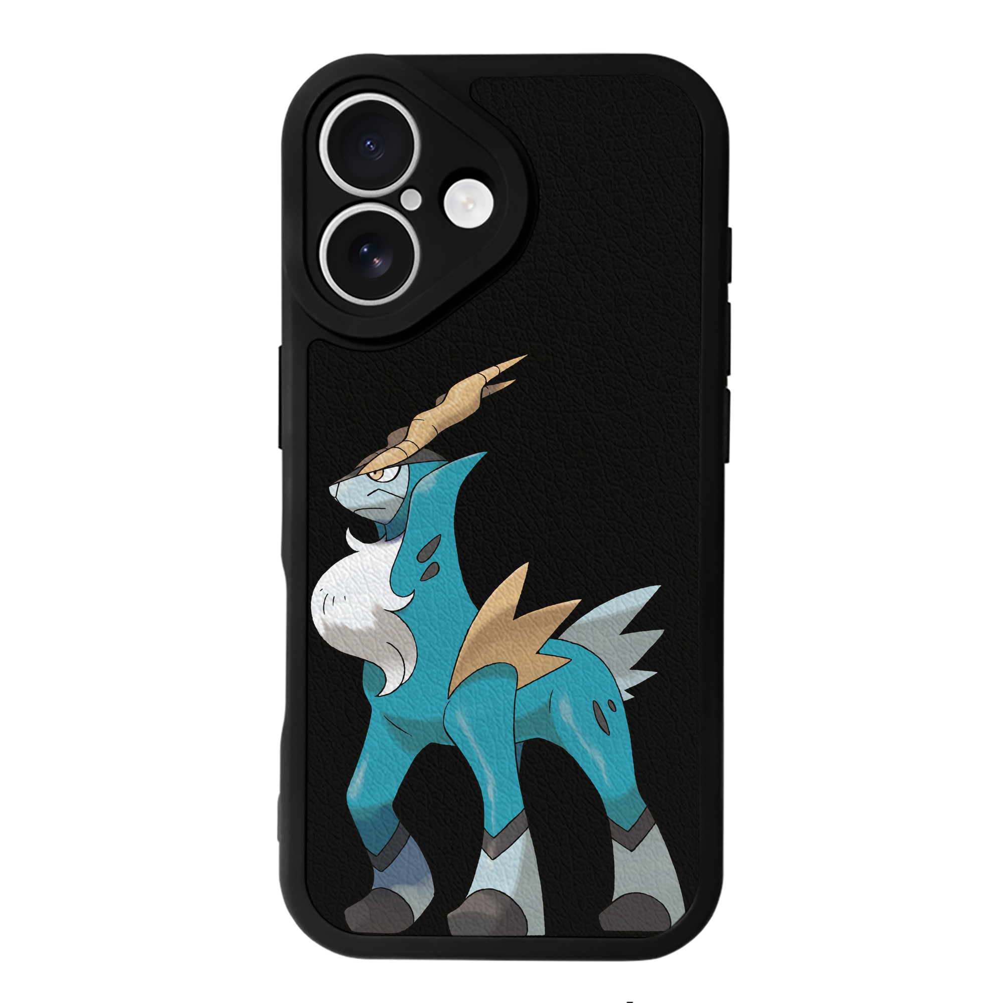 （画像用） ポケットモンスター Pokémon 【iPhone 16シリーズ対応】シリコンスマホケース（レザー調） 材質：シリコン